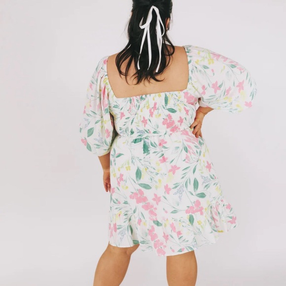 One Loved Babe-Enchanting Garden Dress - Picture 2 of 3